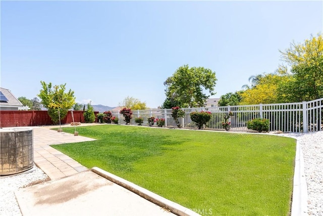 27170 Arrow Point Trl, Corona, CA 92883 - view of yard with central air condition unit and a patio area