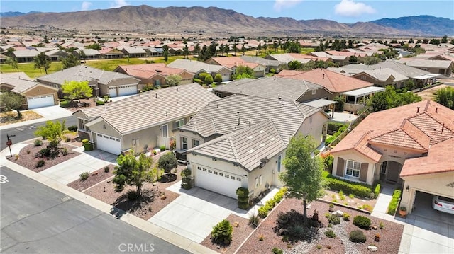 19423 Crystal Springs Ln, Apple Valley, CA 92308 - aerial perspective of suburban area with a mountainous background
