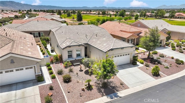 19423 Crystal Springs Ln, Apple Valley, CA 92308 - aerial view of residential area with a mountainous background