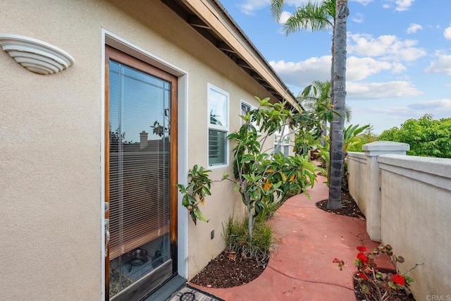 2227 Villa Verde Rd, Escondido, CA 92029 - view of home's exterior with stucco siding and a patio area