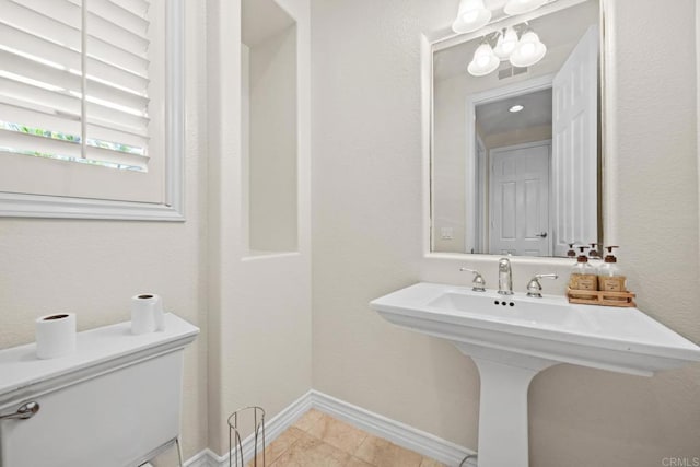 2227 Villa Verde Rd, Escondido, CA 92029 - bathroom with a sink and tile patterned floors