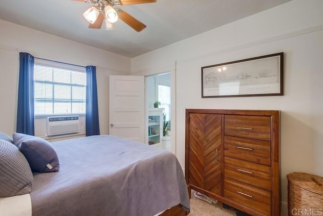 420921 3rd Ave, San Diego, CA 92103 - bedroom featuring cooling unit and ceiling fan