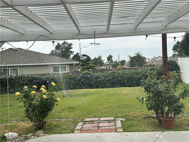 1227 N Fairvalley Ave, Covina, CA 91722 - view of yard featuring a pergola