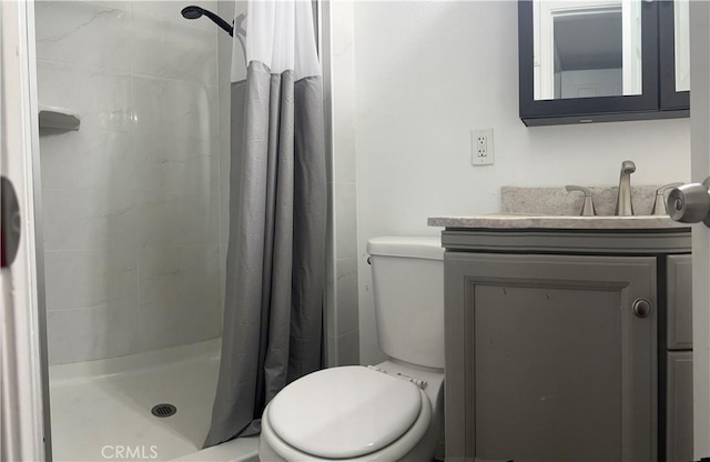 1227 N Fairvalley Ave, Covina, CA 91722 - full bath with toilet, a shower stall, and vanity