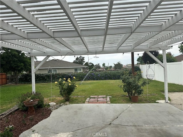1227 N Fairvalley Ave, Covina, CA 91722 - view of patio / terrace with a pergola