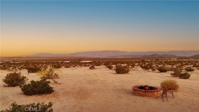 310 Enchanted Rd, Joshua Tree, CA 92252 - mountain view with a desert landscape