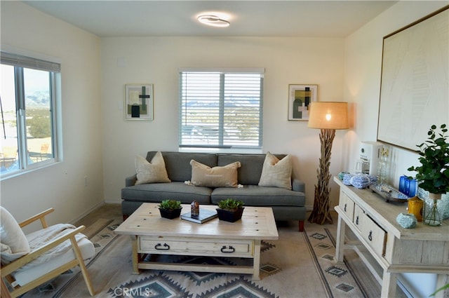 310 Enchanted Rd, Joshua Tree, CA 92252 - living area with baseboards