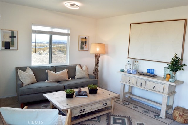 310 Enchanted Rd, Joshua Tree, CA 92252 - living area with baseboards
