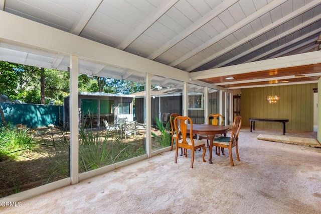 1330 Fern Oaks Dr, Santa Paula, CA 93060 - sunroom / solarium with a chandelier