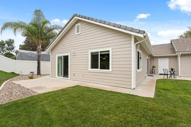 23406 Oakely Pl, Ramona, CA 92065 - back of property with a patio area