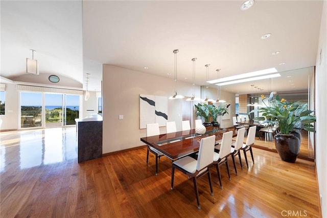 3 Harbor Ridge Dr, Newport Beach, CA 92660 - dining room with wood finished floors and recessed lighting