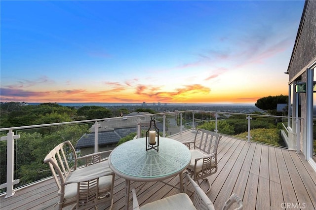 3 Harbor Ridge Dr, Newport Beach, CA 92660 - view of wooden deck