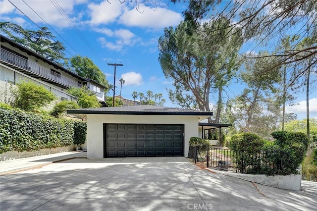 2917 Highridge Rd, La Crescenta, CA 91214 - view of front facade with stucco siding, driveway, and a garage