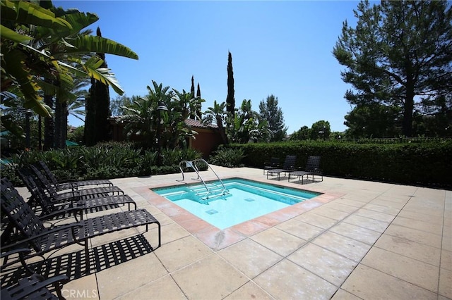 228 Borrego, Irvine, CA 92618 - view of swimming pool with a patio area and a swimming pool