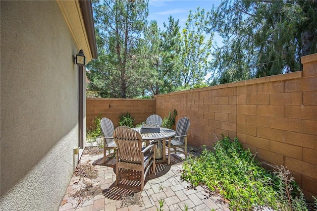 228 Borrego, Irvine, CA 92618 - fenced backyard featuring a patio