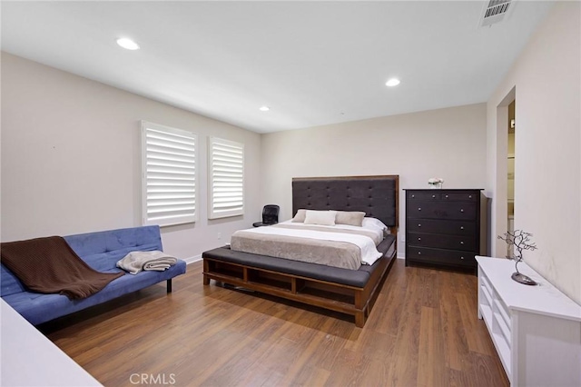 228 Borrego, Irvine, CA 92618 - bedroom with wood finished floors and recessed lighting