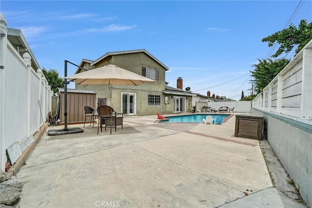 1523 Lynton Ave, Wilmington, CA 90744 - view of pool featuring a fenced backyard and a patio area