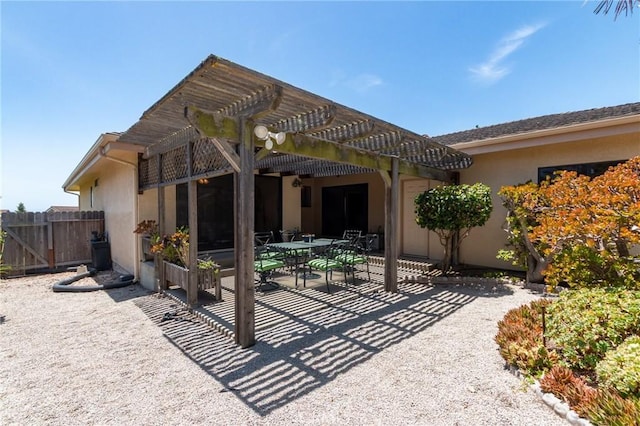 250 Coral Ct, Pismo Beach, CA 93449 - view of patio with a pergola and outdoor dining space