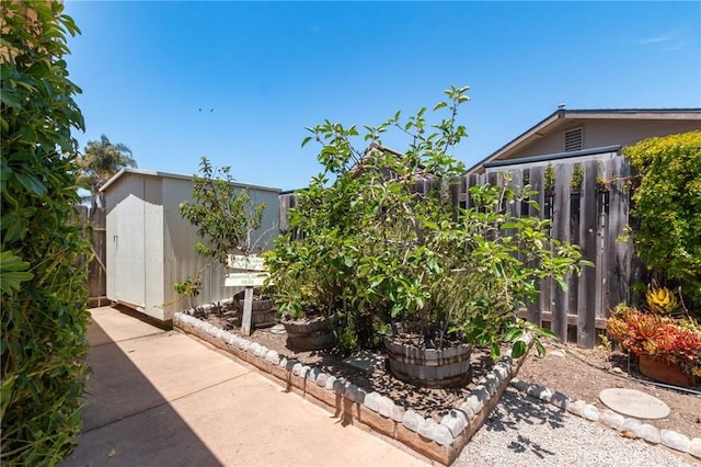250 Coral Ct, Pismo Beach, CA 93449 - view of patio / terrace with a storage shed
