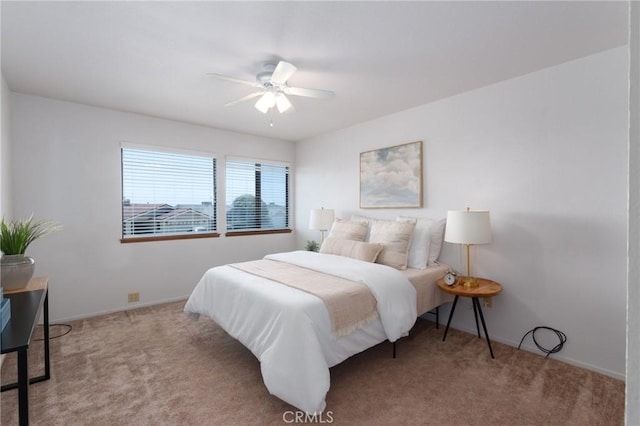 250 Coral Ct, Pismo Beach, CA 93449 - bedroom featuring carpet flooring and ceiling fan