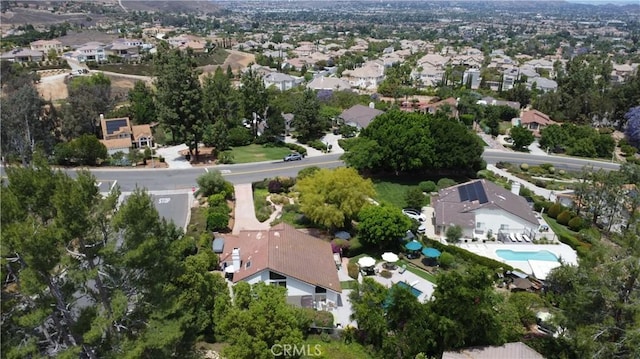 10830 Orchard View Ln, Riverside, CA 92503 - aerial overview of property's location featuring nearby suburban area and a pool area