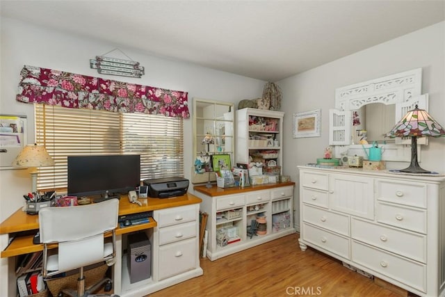 10830 Orchard View Ln, Riverside, CA 92503 - office area featuring light wood-type flooring