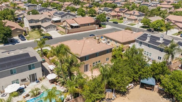36340 Sicily Ln, Winchester, CA 92596 - aerial perspective of suburban area featuring a pool area
