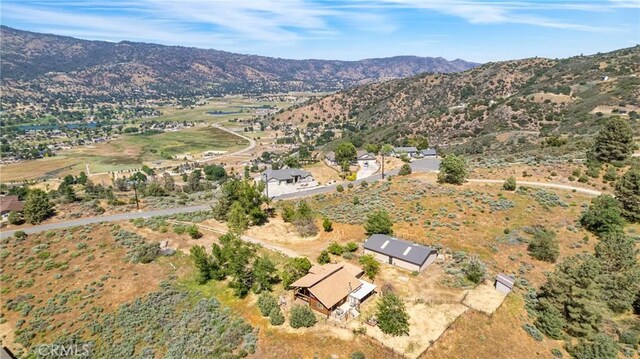 30771 Fox Ridge Ct, Tehachapi, CA 93561 - aerial overview of property's location with a mountainous background