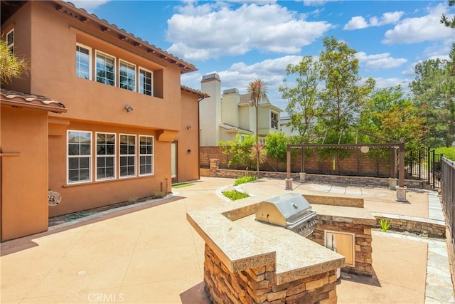 15 Basilica Pl, Ladera Ranch, CA 92694 - fenced backyard with a patio and a gazebo