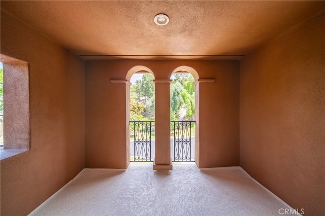 15 Basilica Pl, Ladera Ranch, CA 92694 - unfurnished room with carpet flooring, a textured wall, and a textured ceiling