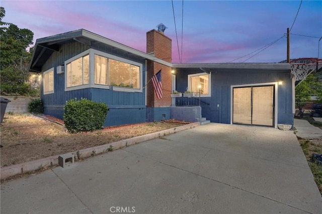 4201 Irvon Trl, Frazier Park, CA 93225 - view of front facade featuring a chimney