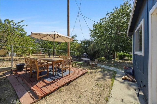 4201 Irvon Trl, Frazier Park, CA 93225 - view of patio with outdoor dining space