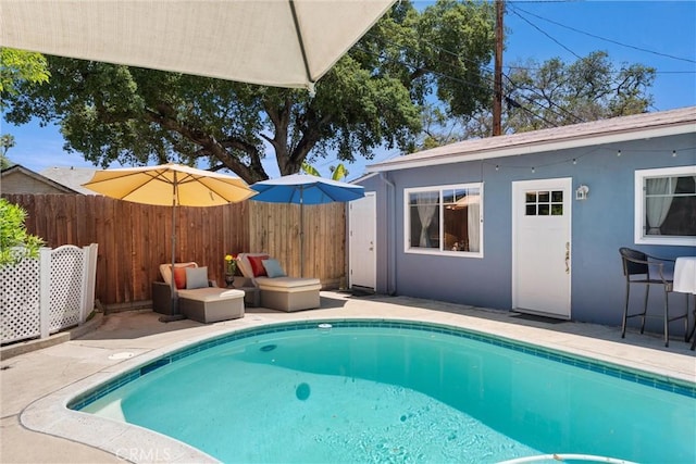 234 N Alta Vista Ave, Monrovia, CA 91016 - view of pool with a patio area
