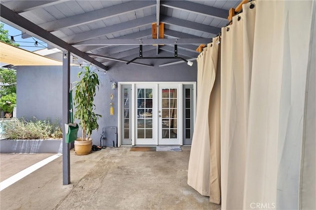 234 N Alta Vista Ave, Monrovia, CA 91016 - view of patio / terrace with french doors