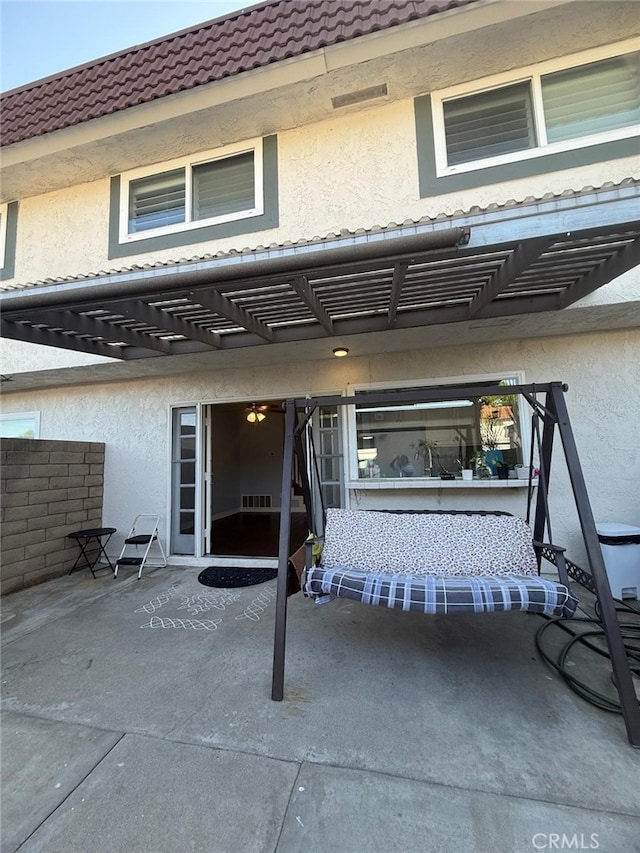 11459 Shippigan Way, Cypress, CA 90630 - view of patio featuring a pergola