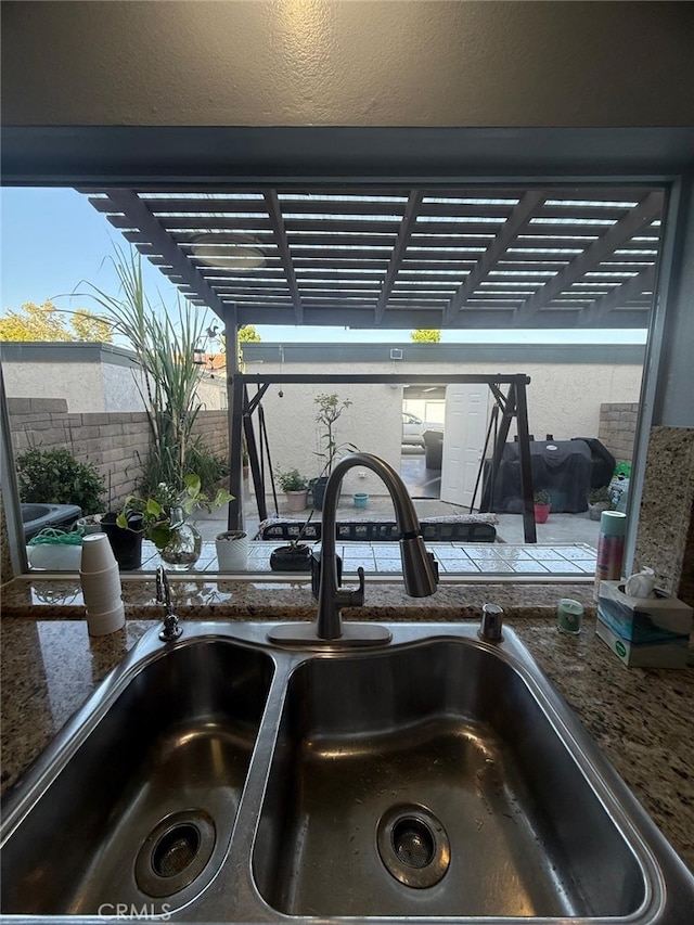 11459 Shippigan Way, Cypress, CA 90630 - kitchen view of a textured wall