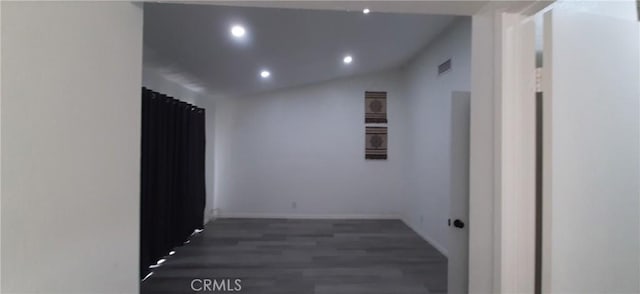 8814 Knollwood Pl, Rancho Cucamonga, CA 91730 - unfurnished room featuring recessed lighting, wood finished floors, and baseboards
