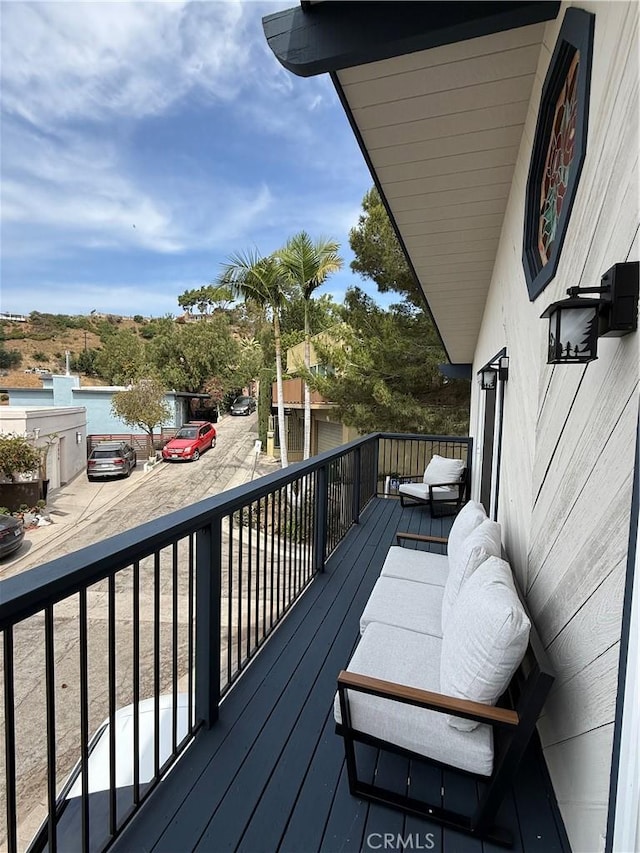 2838 Lambert Dr, Los Angeles, CA 90068 - view of wooden terrace