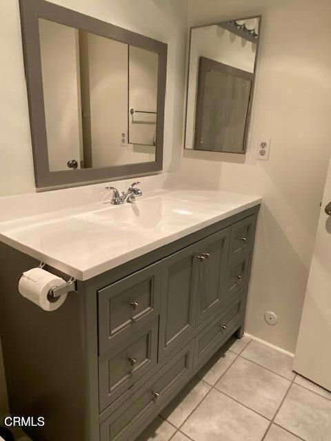 330 S Mentor Ave Unit 233, Pasadena, CA 91106 - bathroom featuring vanity and tile patterned flooring