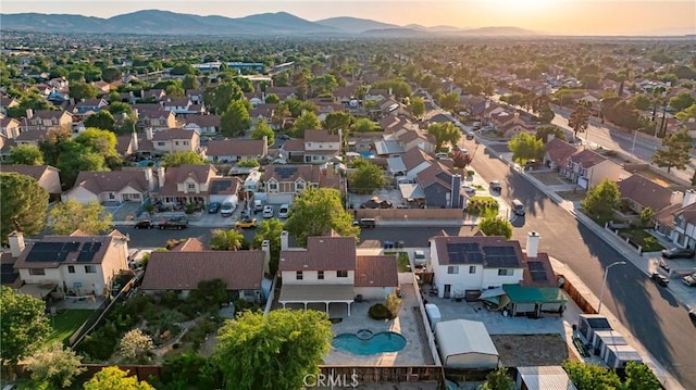 37538 Stonegate Ln, Palmdale, CA 93552 - aerial perspective of suburban area with a mountainous background