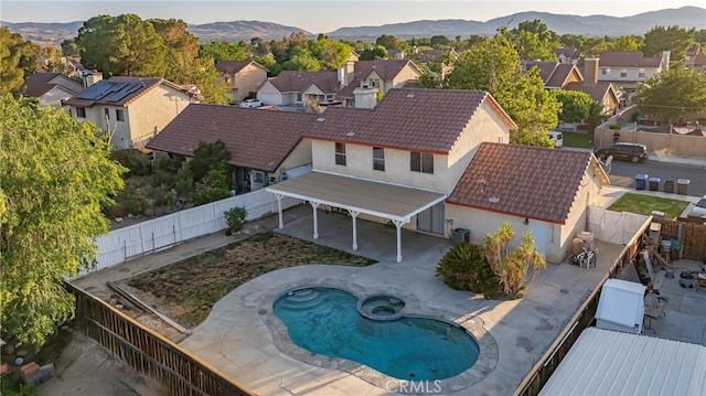 37538 Stonegate Ln, Palmdale, CA 93552 - aerial perspective of suburban area featuring mountains