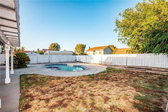 37538 Stonegate Ln, Palmdale, CA 93552 - view of swimming pool featuring a patio and a fenced backyard