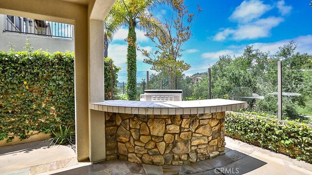 53 Via Armilla, San Clemente, CA 92673 - view of patio with an outdoor kitchen