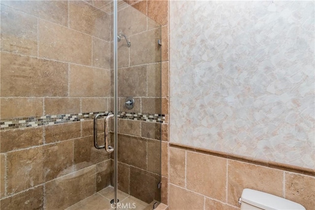 29515 Weeping Willow Dr, Agoura Hills, CA 91301 - full bath with toilet and a stall shower