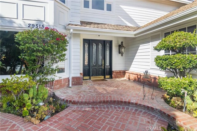 29515 Weeping Willow Dr, Agoura Hills, CA 91301 - view of exterior entry featuring a porch