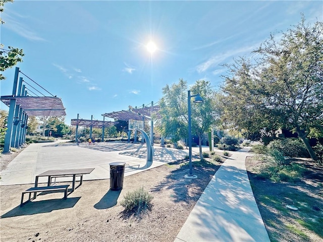 229 Radial, Irvine, CA 92618 - view of home's community featuring a pergola