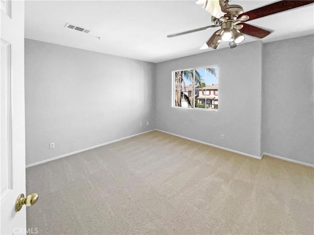 7411 Bull Run Pl, Fontana, CA 92336 - unfurnished room featuring carpet flooring, ceiling fan, and baseboards