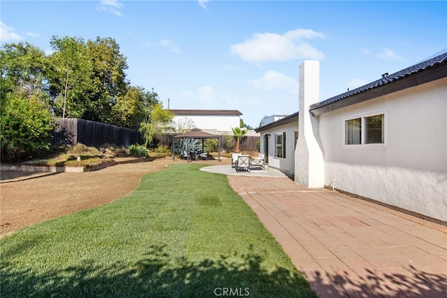 18165 Sharon Cir, Yorba Linda, CA 92886 - fenced backyard with a gazebo and a patio