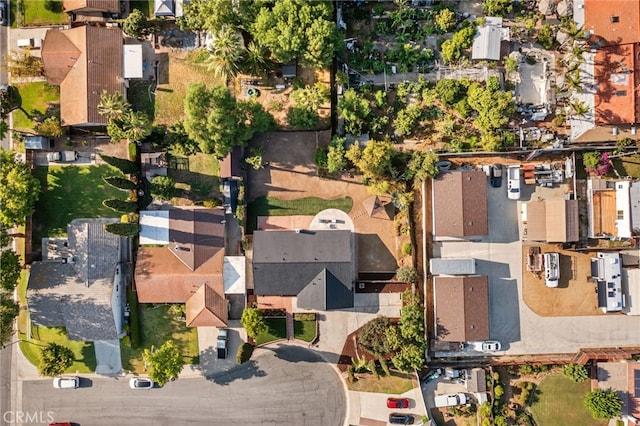 18165 Sharon Cir, Yorba Linda, CA 92886 - aerial view of property's location with nearby suburban area