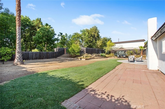18165 Sharon Cir, Yorba Linda, CA 92886 - fenced backyard with a patio